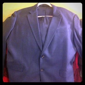 A BURBERRY two button blue&Ebla know blazer